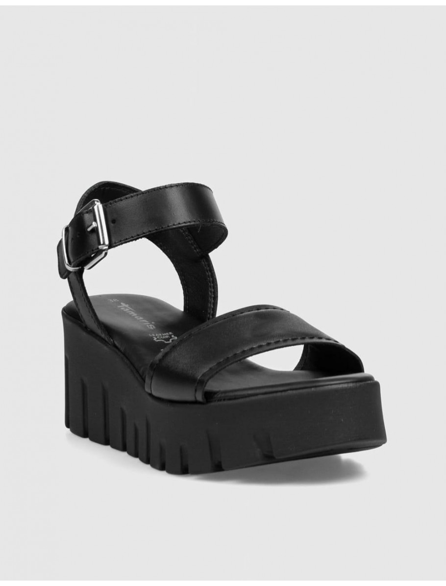 SANDALIA TAMARIS 28712 42 NEGRO