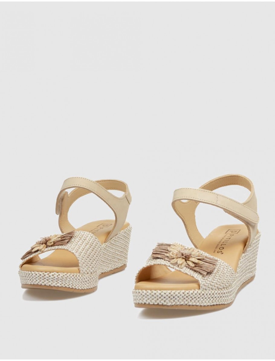SANDALIA PITILLOS 11262 NATURAL