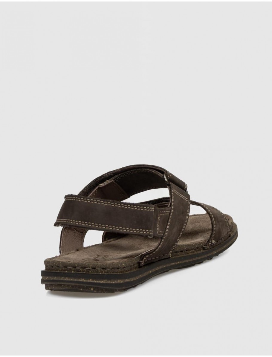 SANDALIA WALK FLY 680 43770 MARRoN