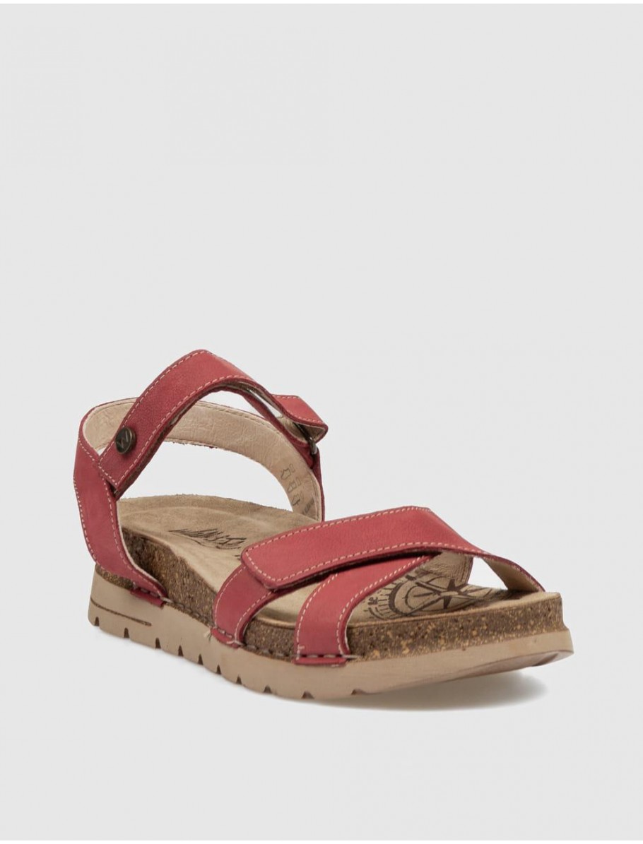 SANDALIA WALK FLY 8352 50890 ROJO