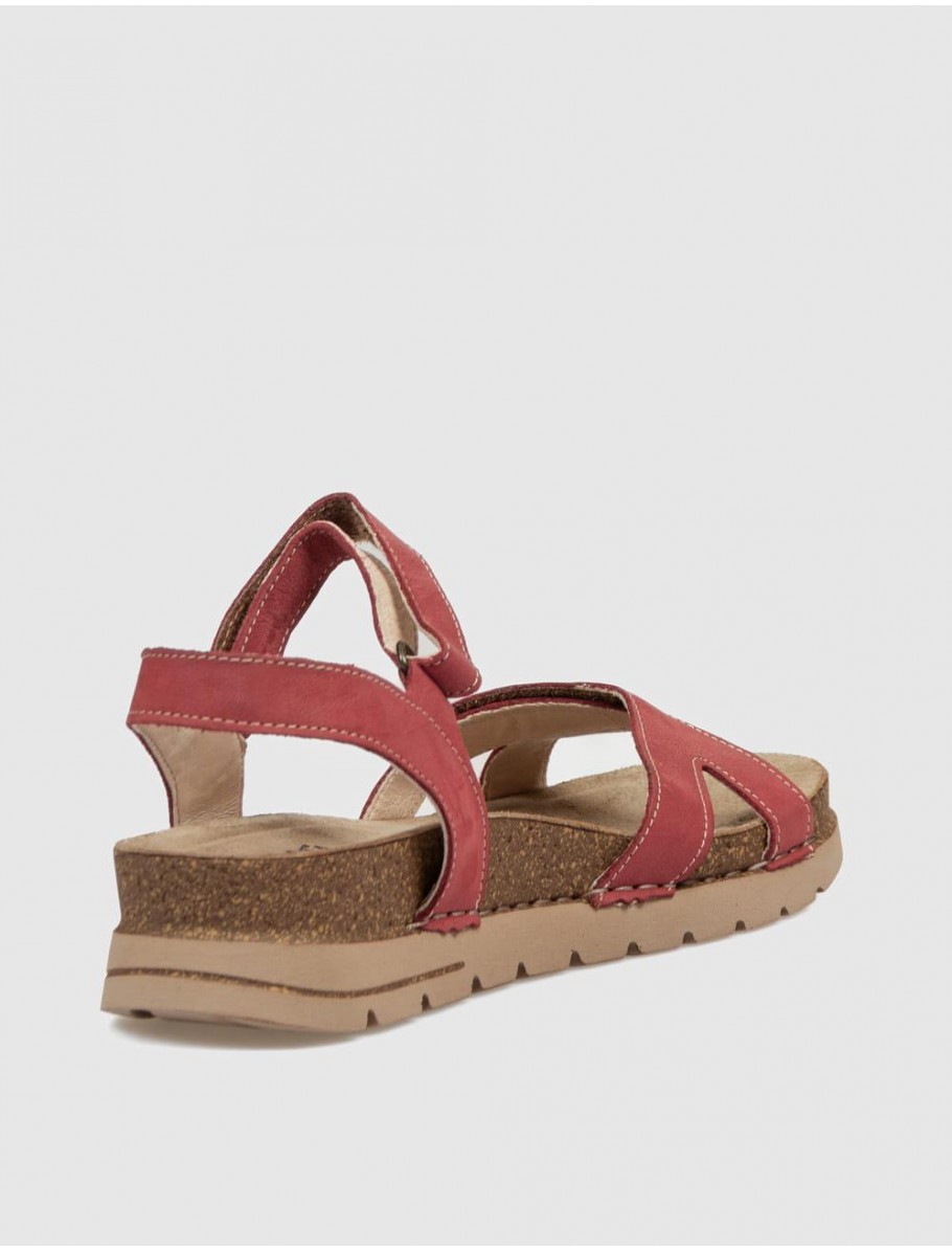 SANDALIA WALK FLY 8352 50890 ROJO