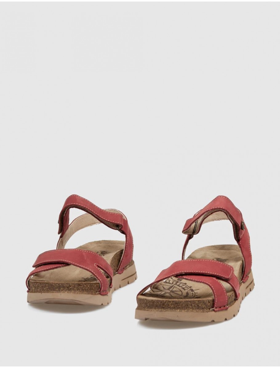 SANDALIA WALK FLY 8352 50890 ROJO