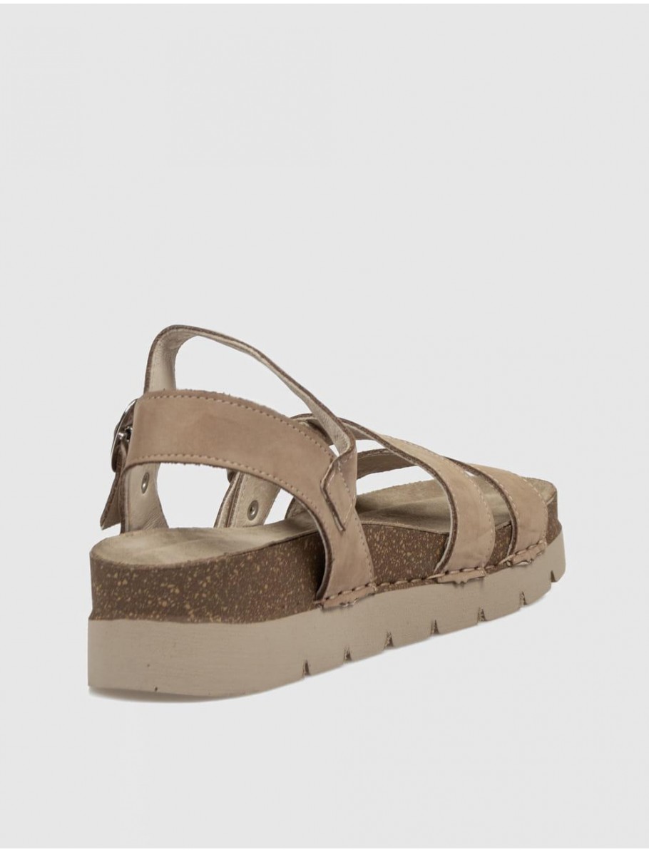 SANDALIA WALK FLY 8331 51190 GRIS