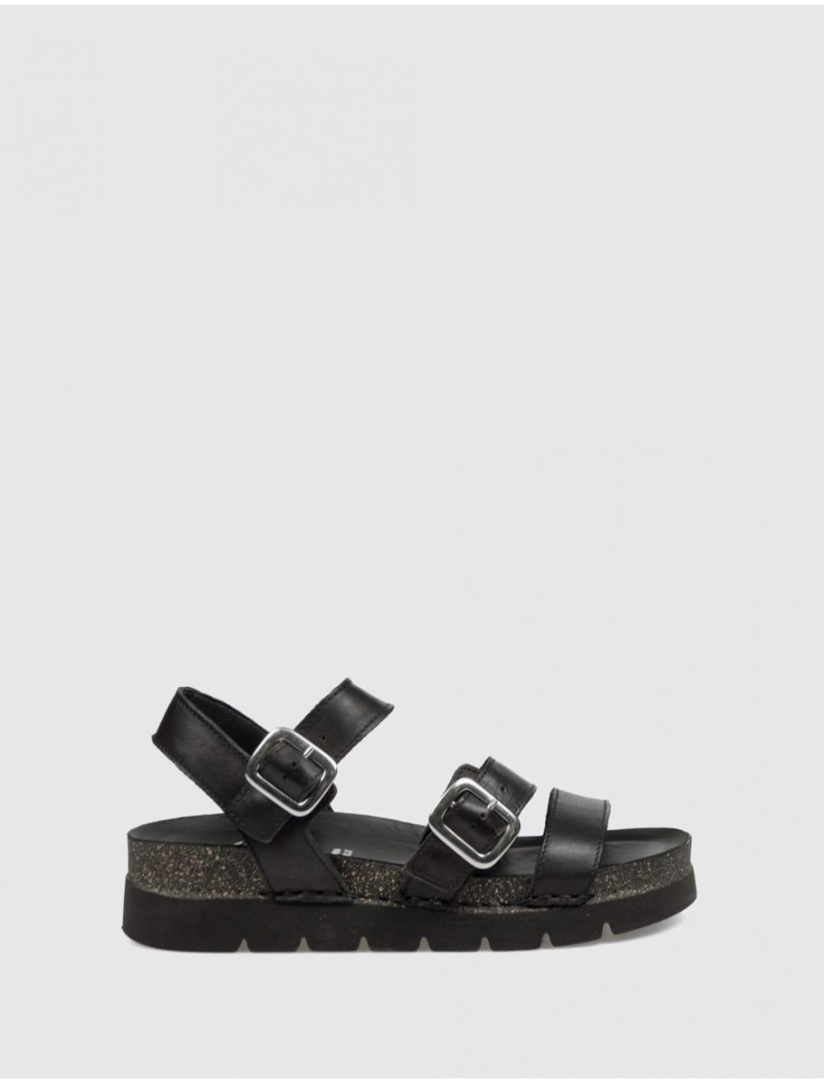 SANDALIA WALK FLY 8331 51190 NEGRO