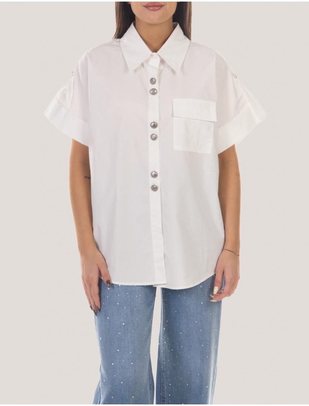 CAMISA OBVIO YALENE BLANCO
