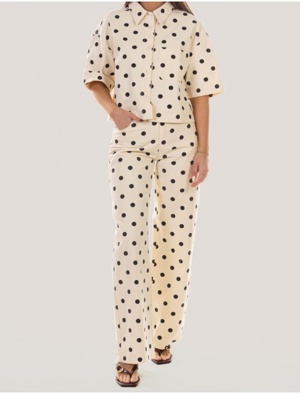 PANTALoN OBVIO MADA BLANCO
