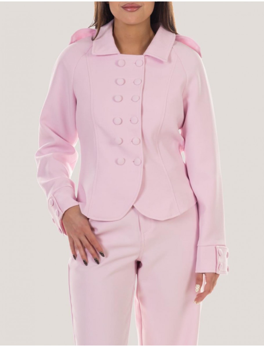 CHAQUETA OBVIO PAZOS ROSA