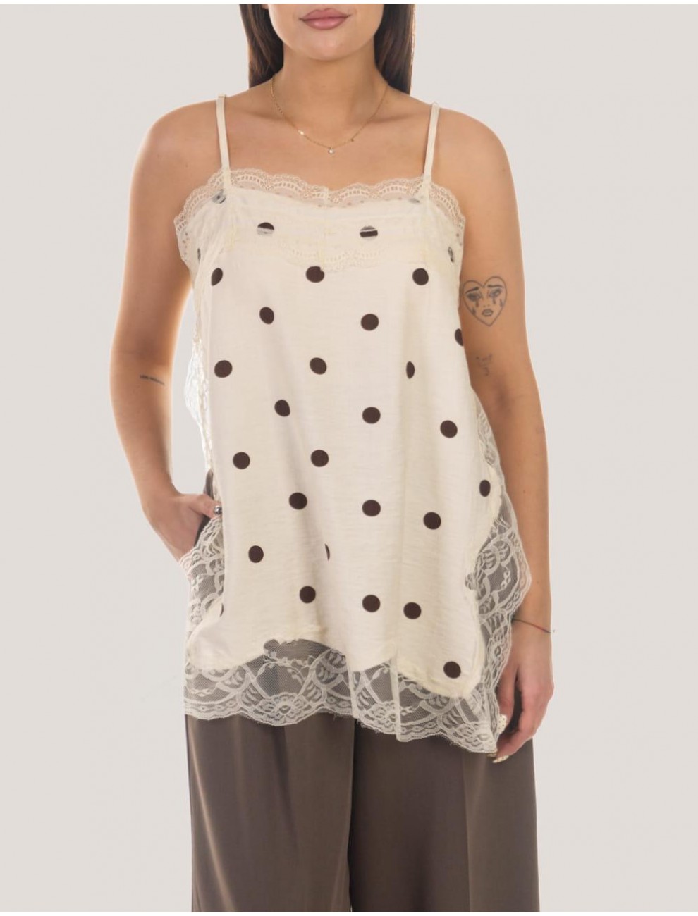 BLUSA OBVIO VIVE BEIG