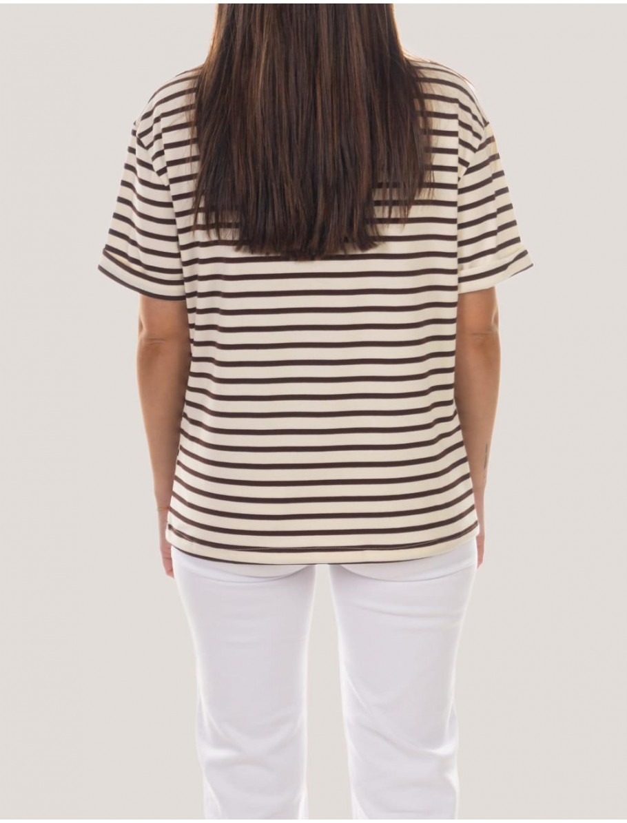 CAMISETA OBVIO NOLENE MARRoN