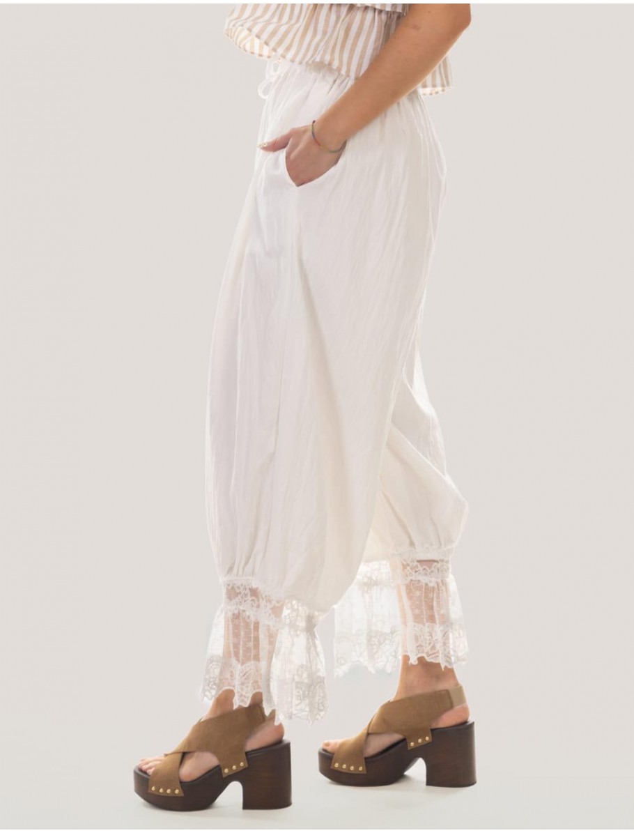 PANTALoN OBVIO RIBA BLANCO