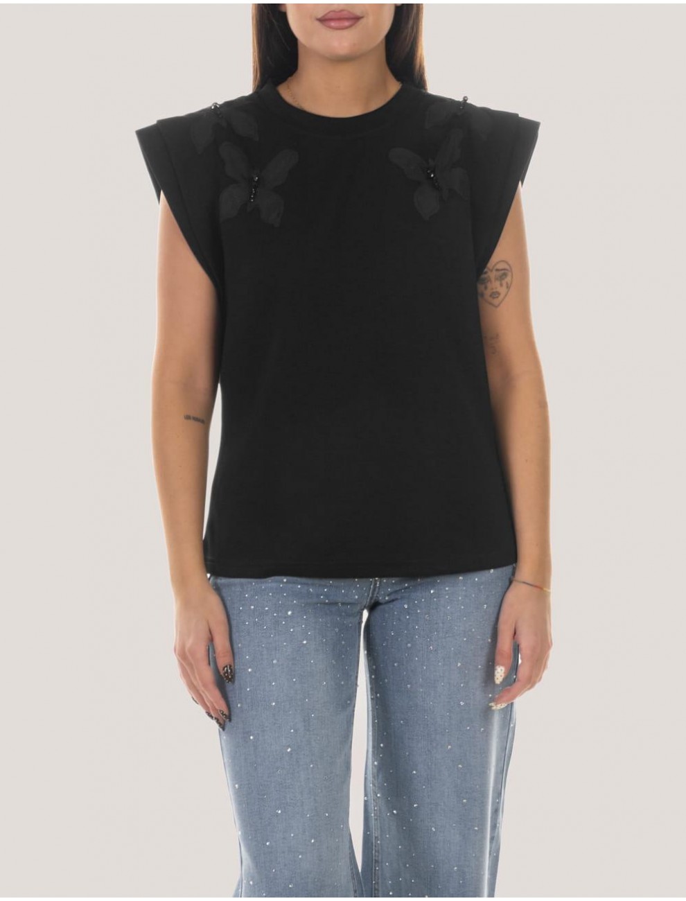 CAMISETA OBVIO MUXIA NEGRO