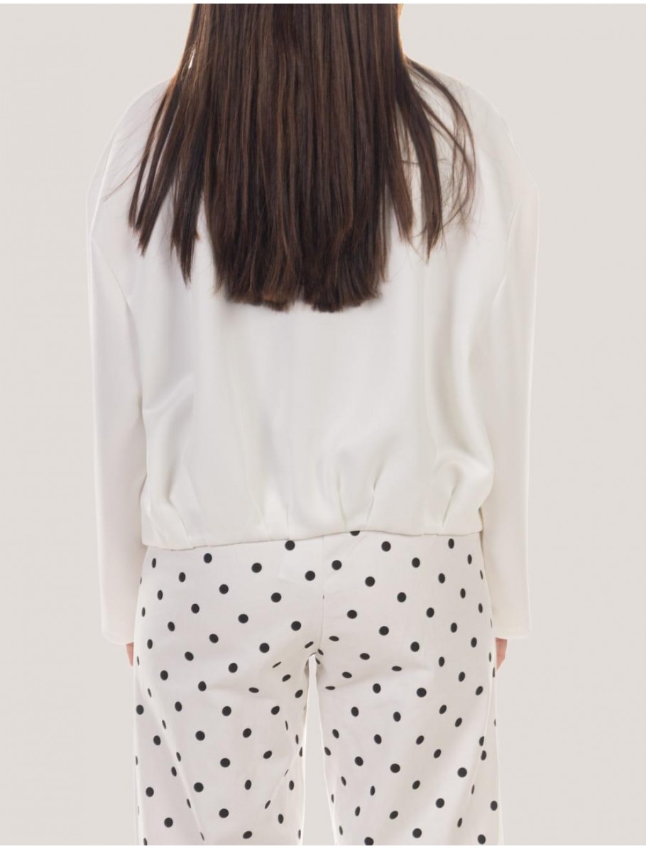 CHAQUETA OBVIO OIA BLANCO