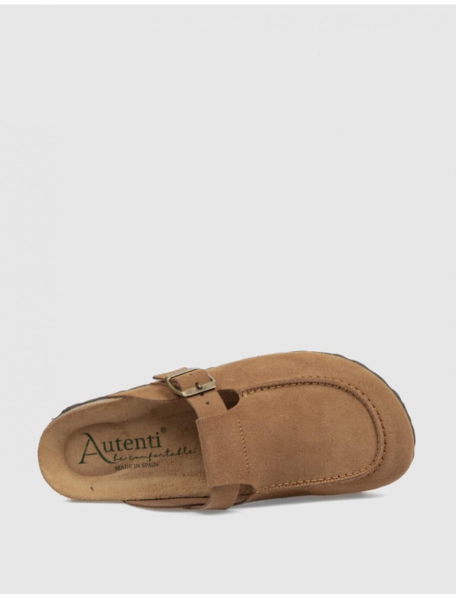 ZUECO AUTENTI REGUY CUERO