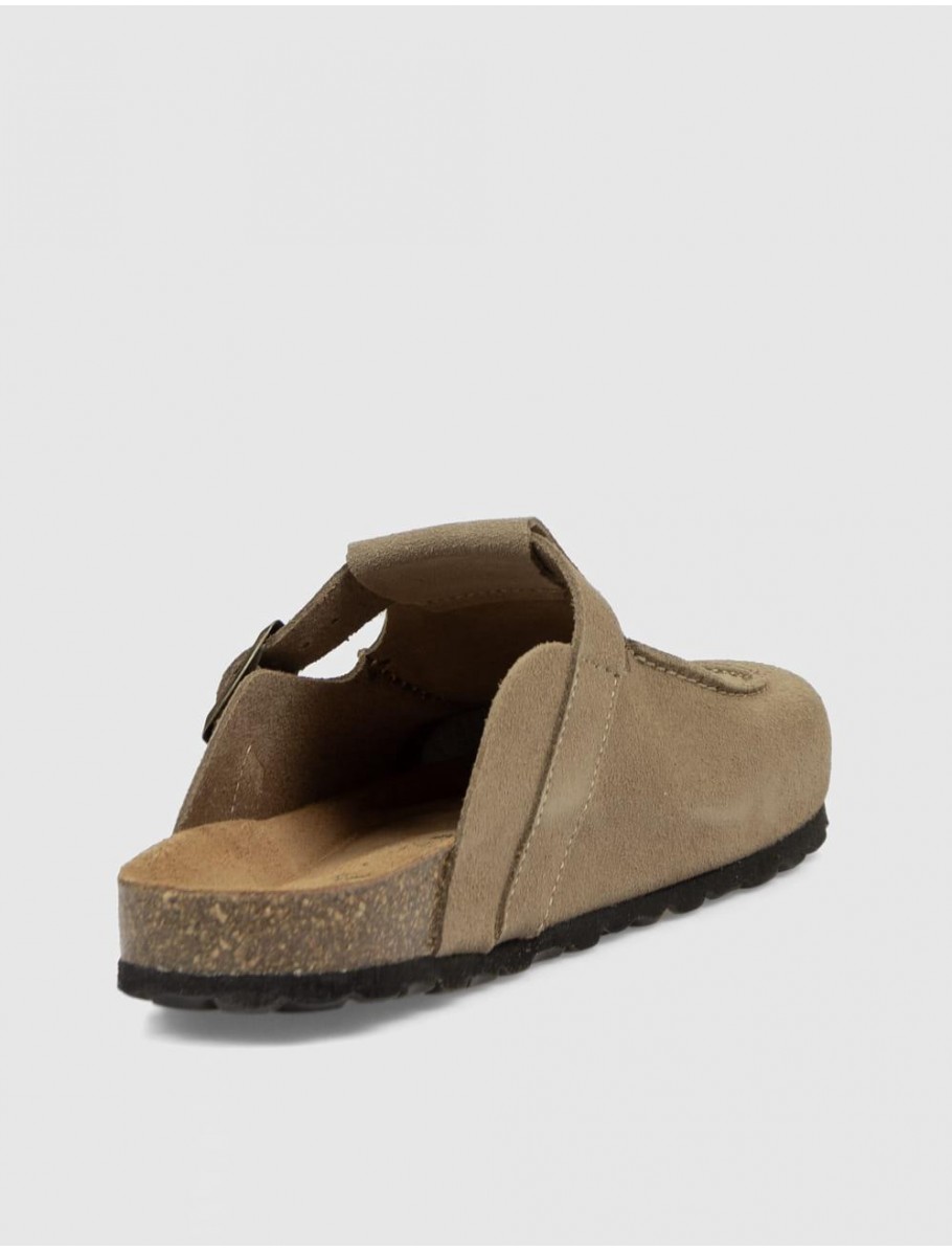 ZUECO AUTENTI REGUY TAUPE