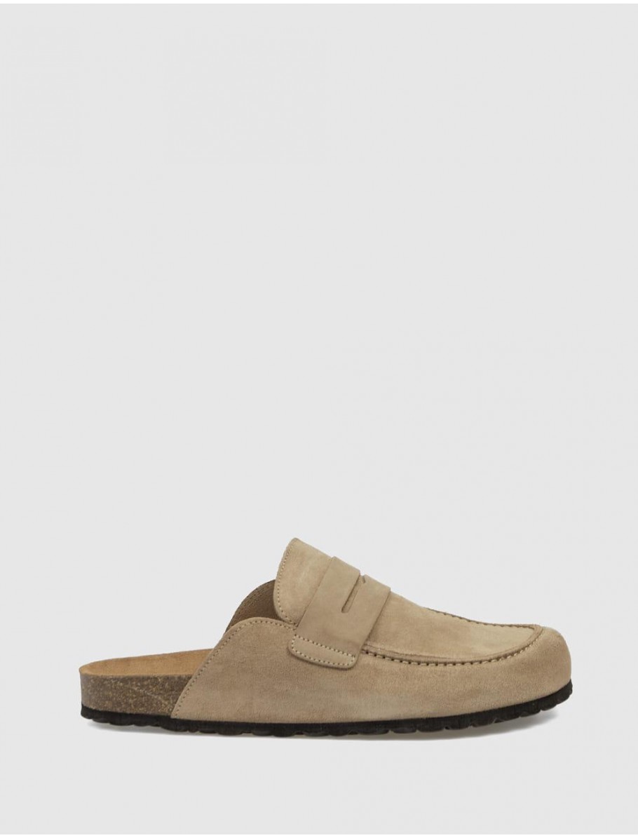 ZUECO AUTENTI DINA TAUPE