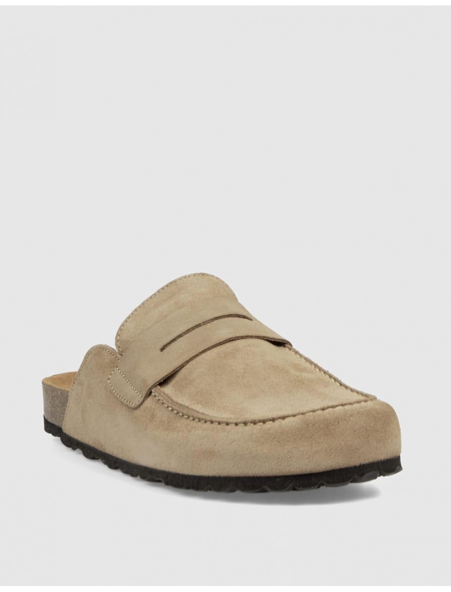 ZUECO AUTENTI DINA TAUPE