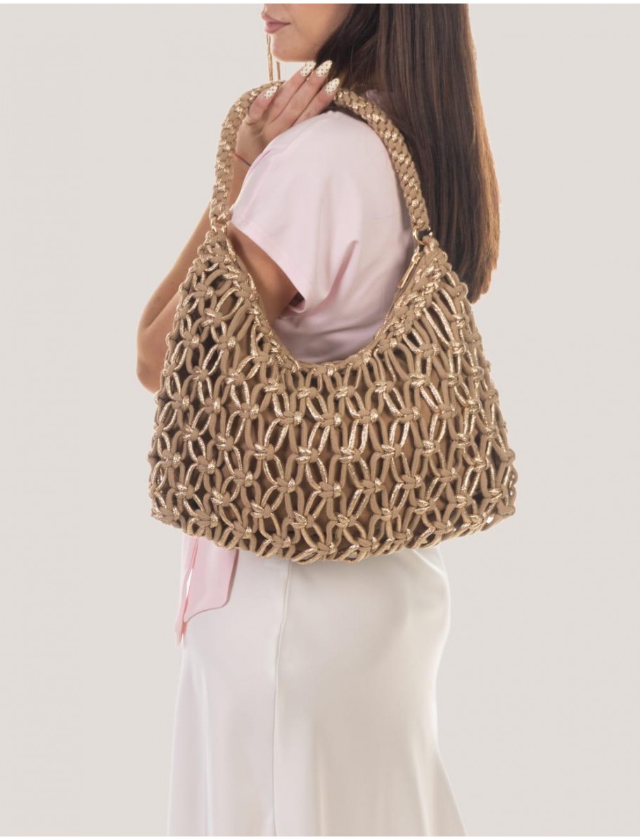 BOLSO OBVIO COMPLEMENTOS ROW TAUPE