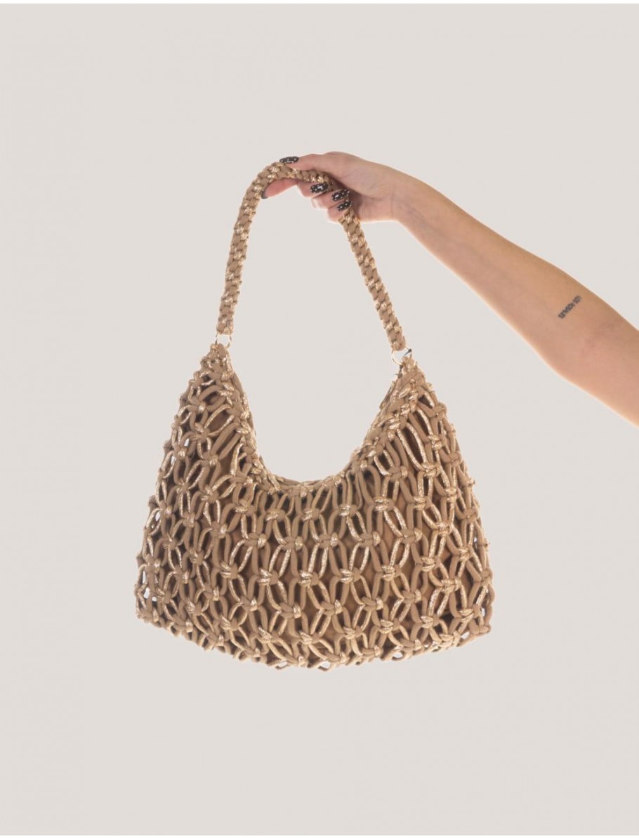 BOLSO OBVIO COMPLEMENTOS ROW TAUPE