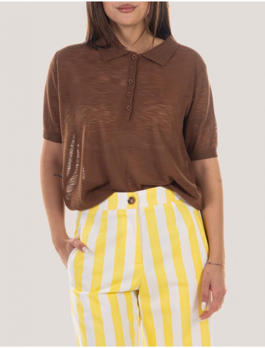 CAMISETA OBVIO ALIRAE MARRoN