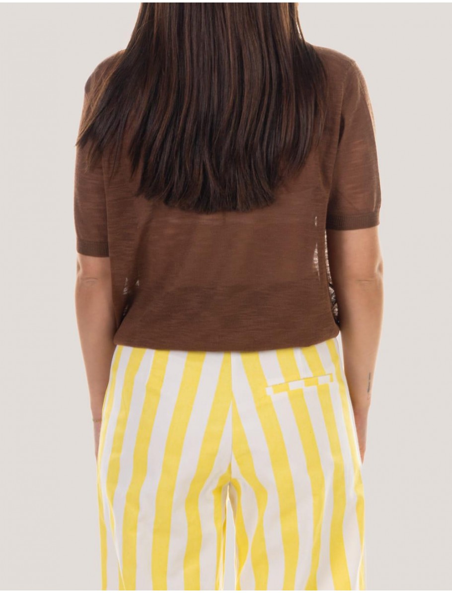 CAMISETA OBVIO ALIRAE MARRoN