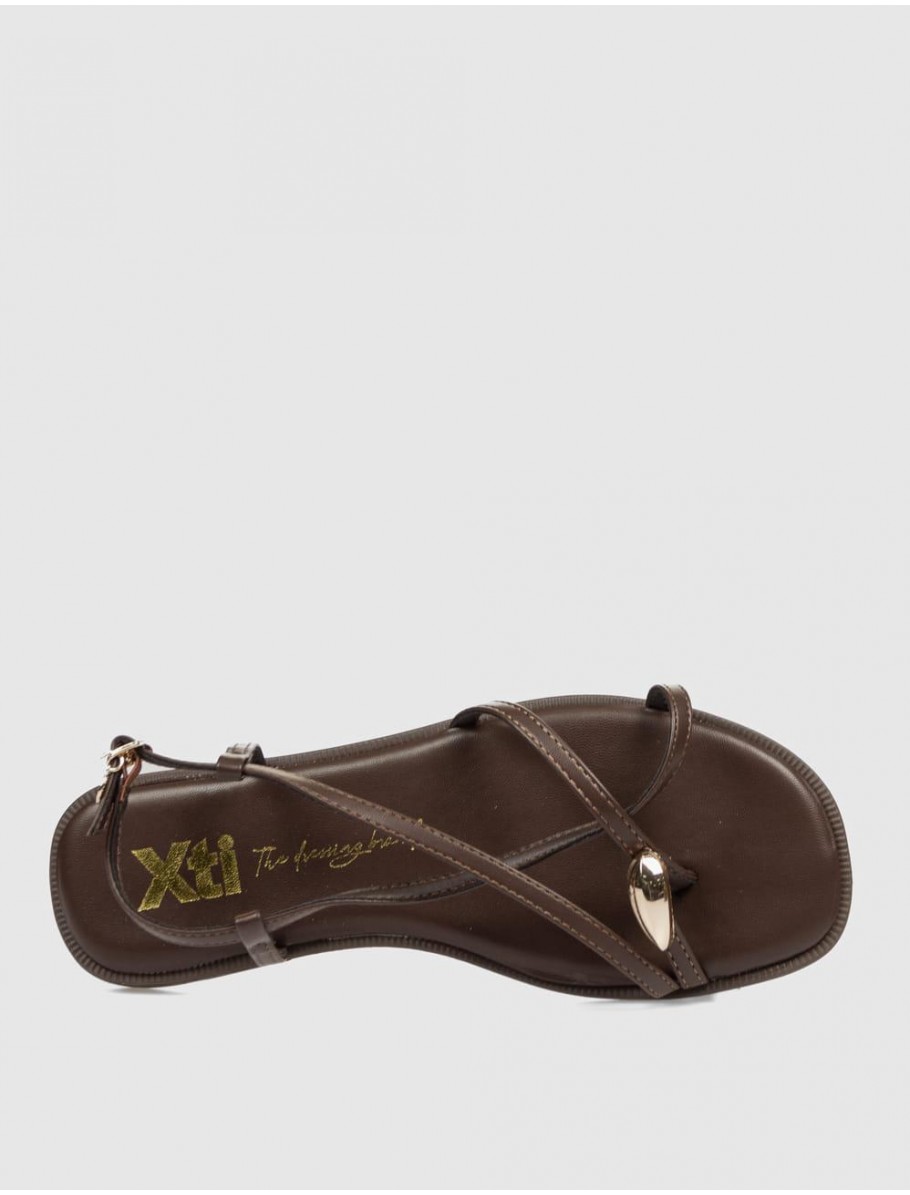 SANDALIA XTI 145358 MARRoN