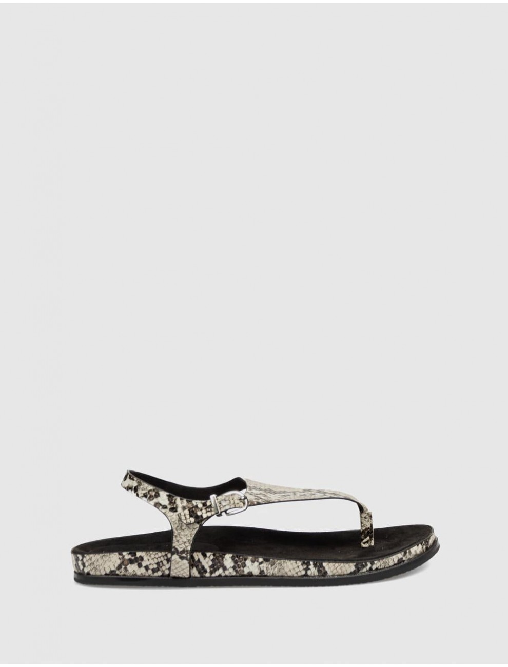 SANDALIA DE DEDO OBVIO M6419B TILDA SERPIENTE