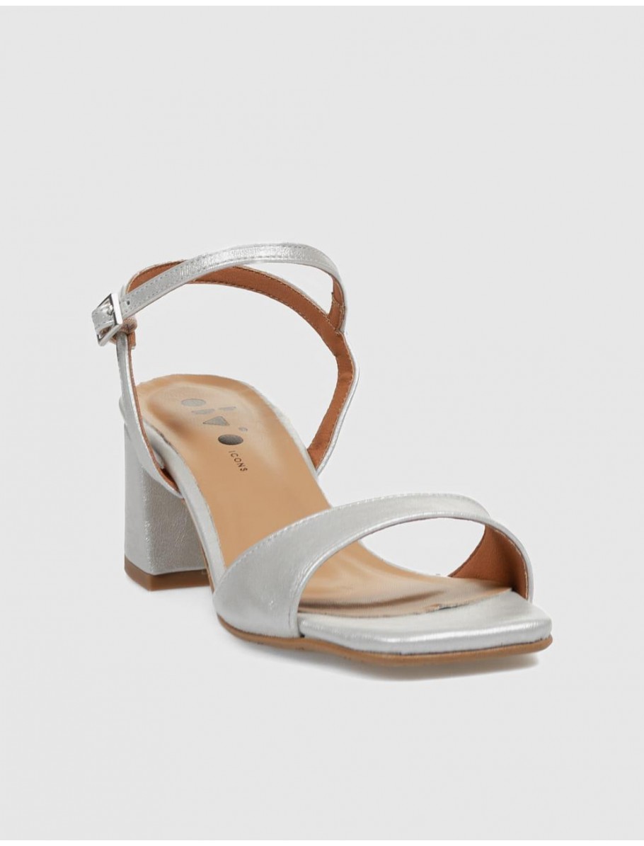 SANDALIA OBVIO SHOES DONIA PLATA