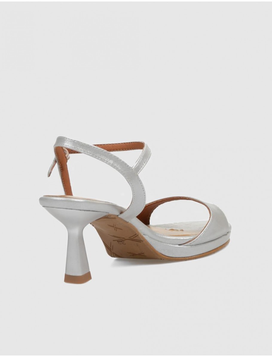 SANDALIA OBVIO SHOES DULCE PLATA