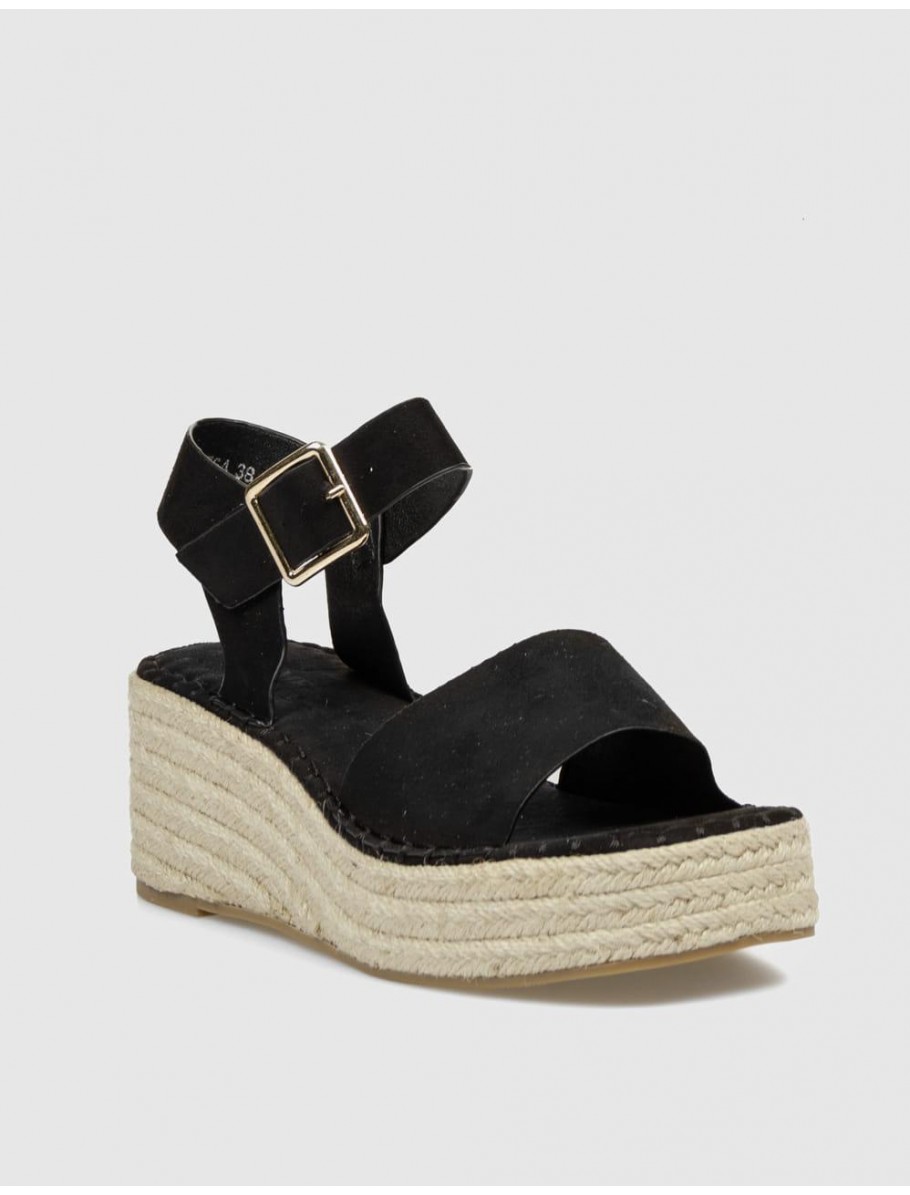 ALPARGATA KAMOME TRENDS ALLANDE NEGRO