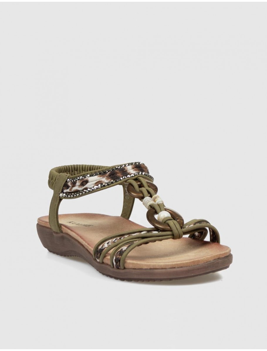 SANDALIA KAMOME TRENDS GAVER VERDE