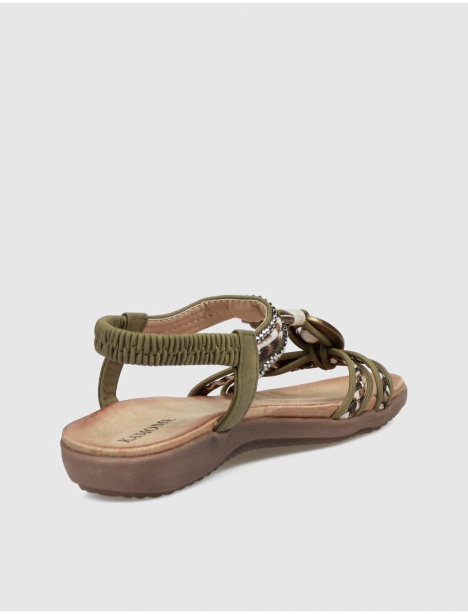 SANDALIA KAMOME TRENDS GAVER VERDE