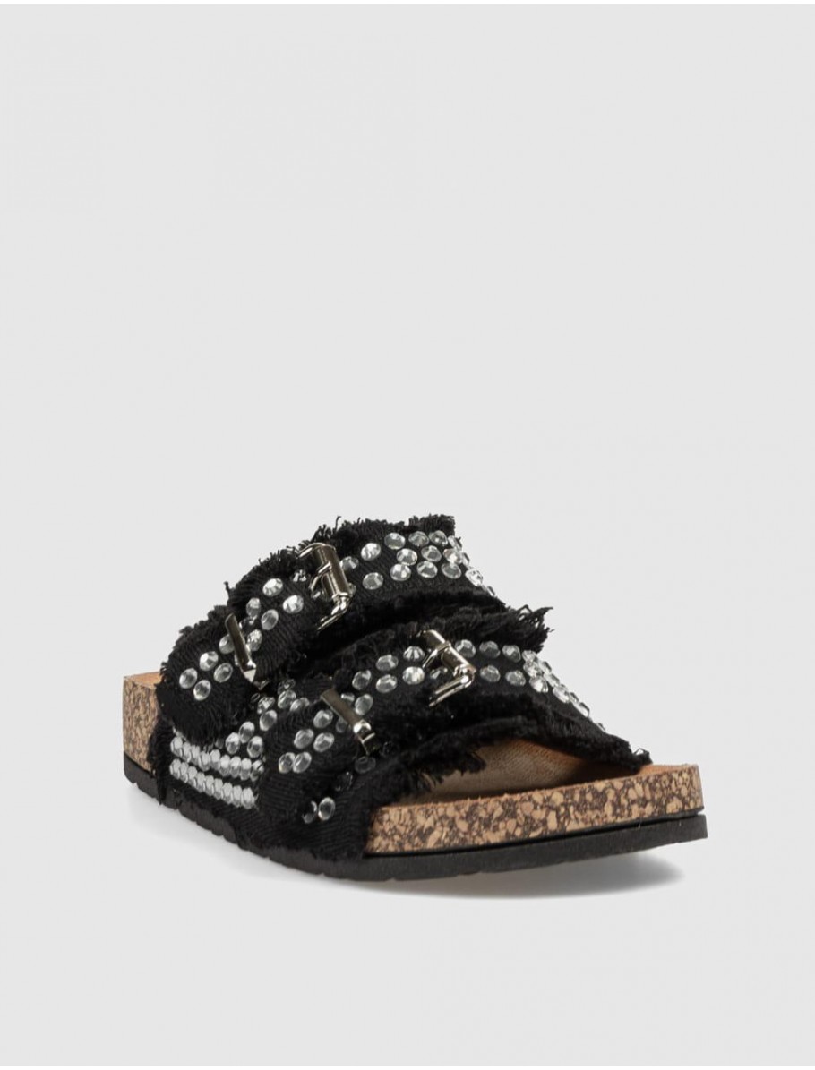 SANDALIA KAMOME TRENDS CERON NEGRO