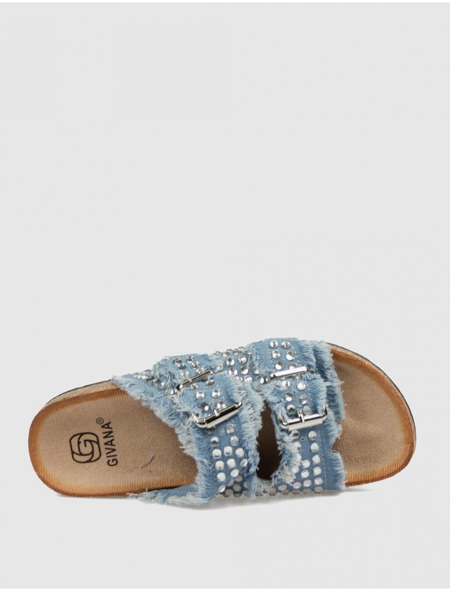 SANDALIA KAMOME TRENDS CERON AZUL