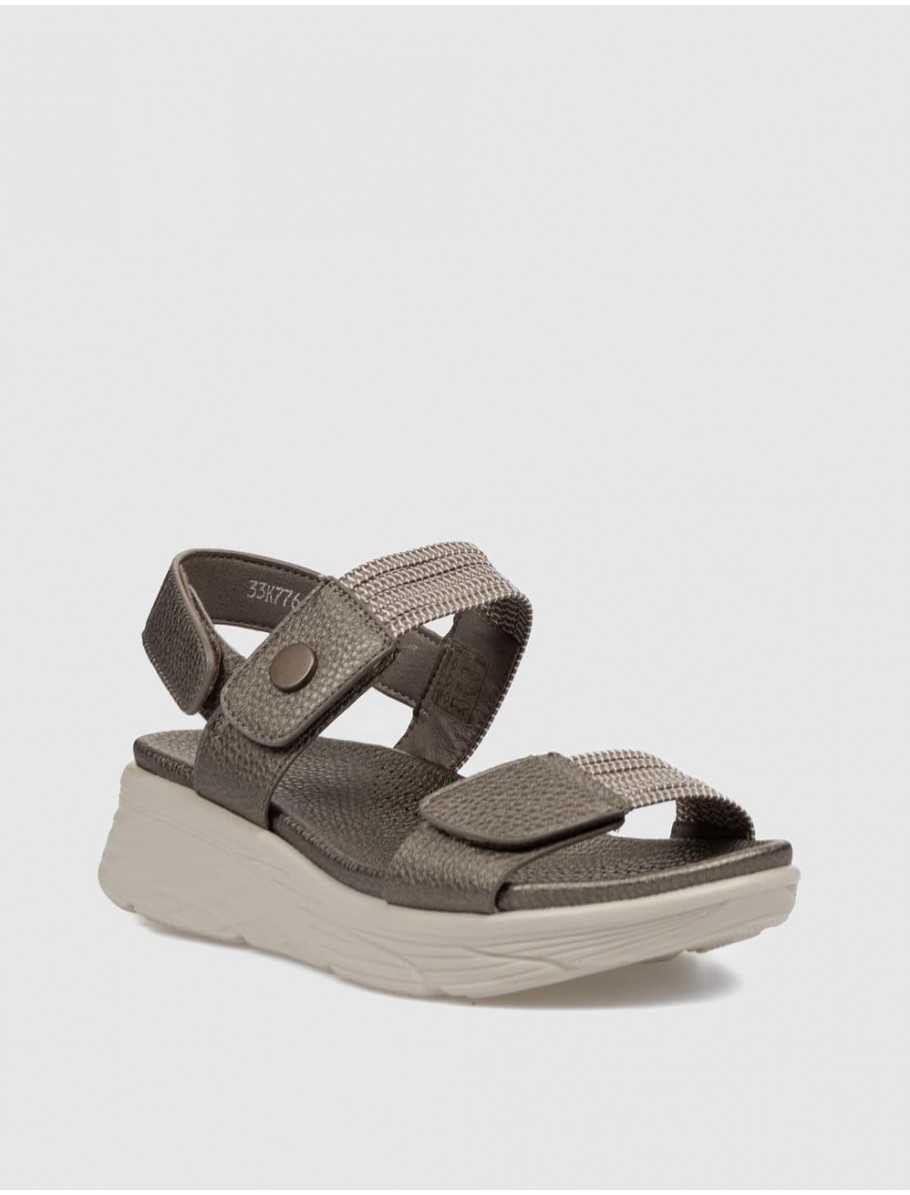 SANDALIA KAMOME TRENDS NOVA BRONCE
