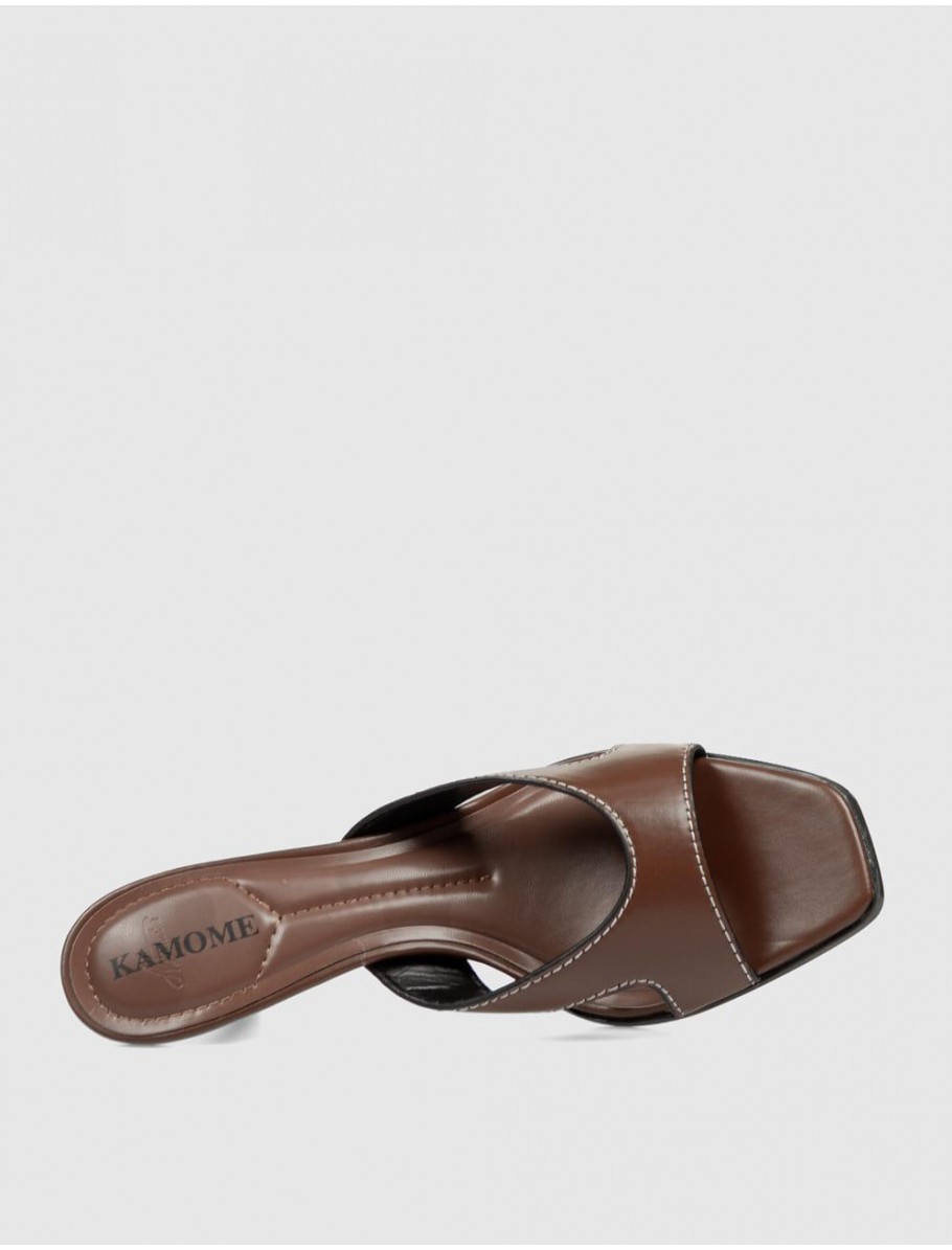SANDALIA KAMOME TRENDS HITA MARRoN