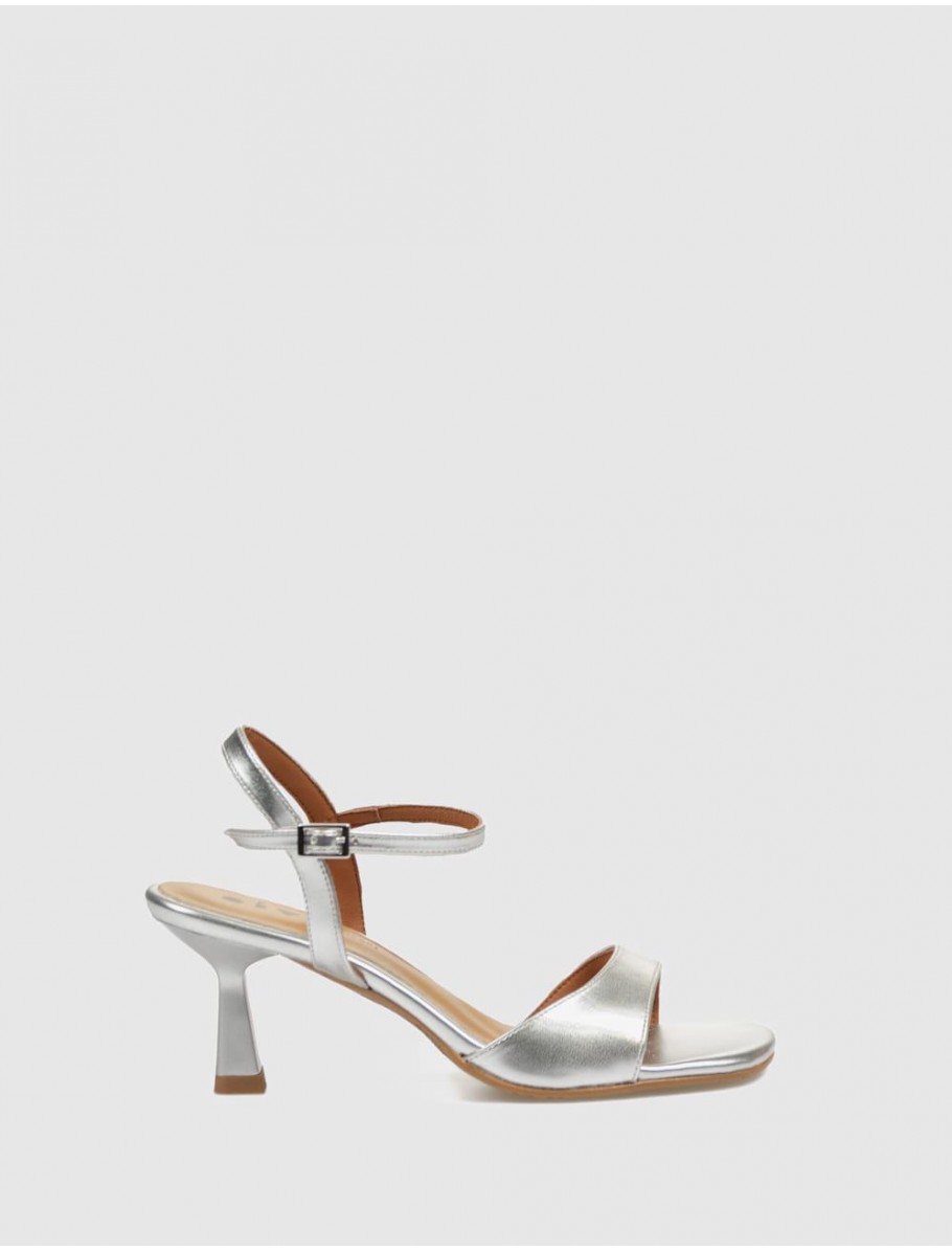 SANDALIA OBVIO SHOES DRAC PLATA
