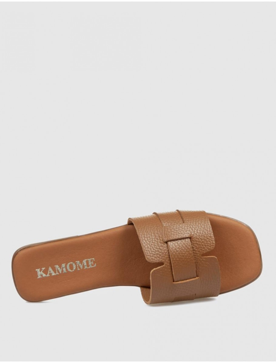 SANDALIA KAMOME MARO CUERO