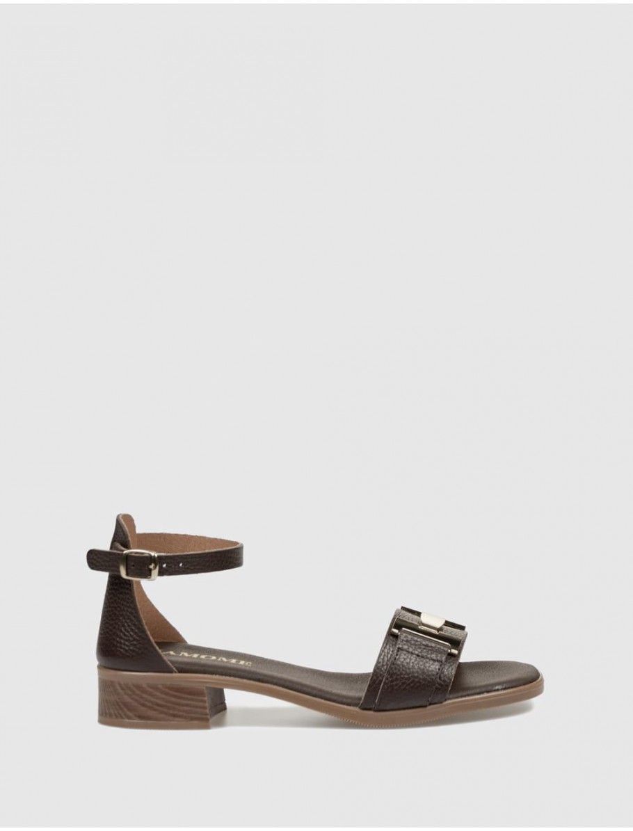 SANDALIA KAMOME ZAZU MARRoN