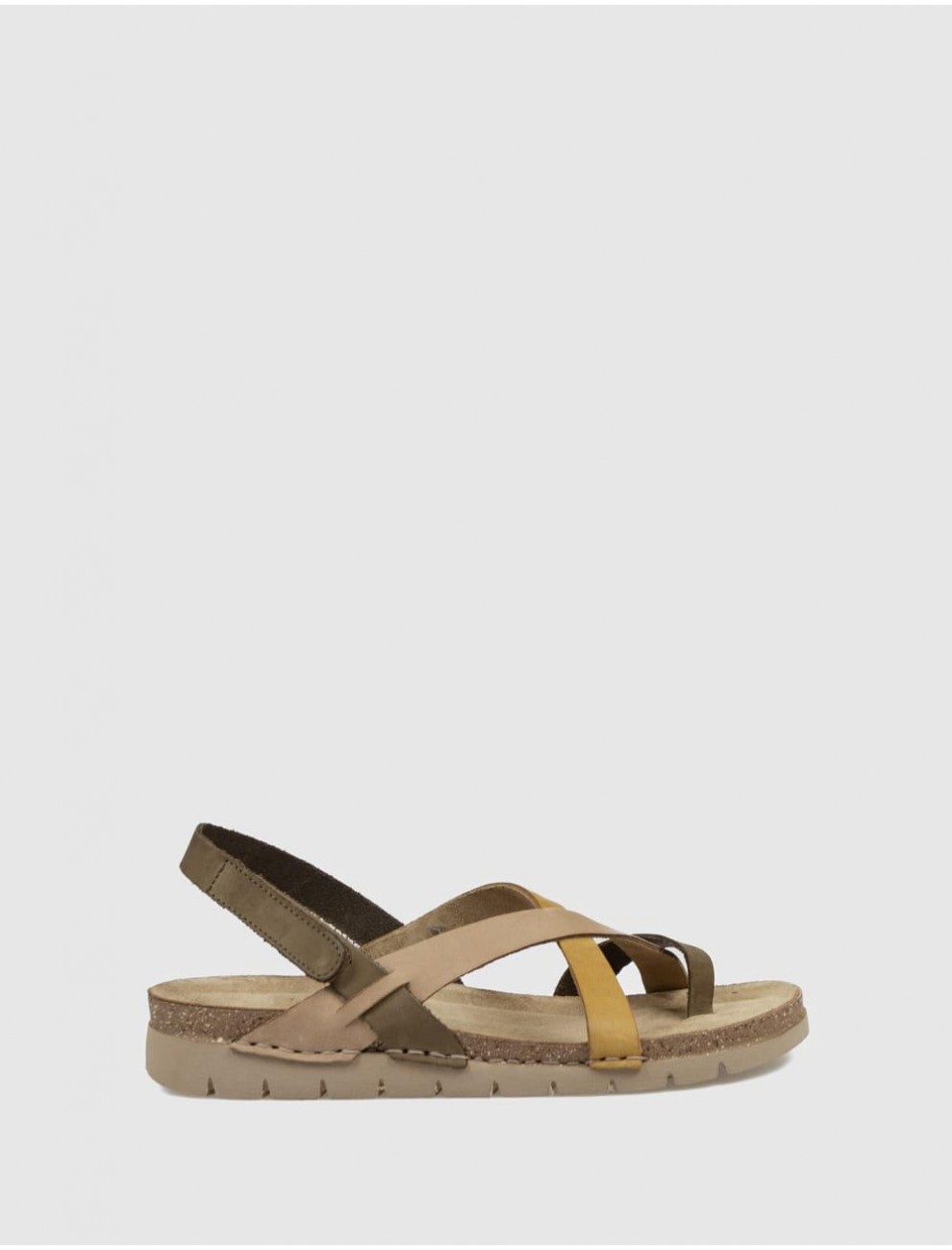 SANDALIA WALK FLY 8580 51000 KAKI