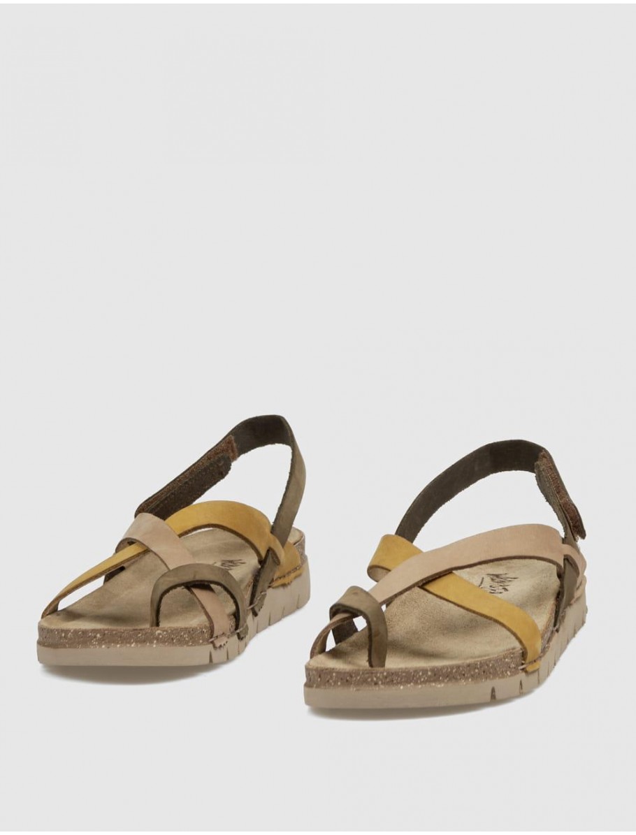 SANDALIA WALK FLY 8580 51000 KAKI