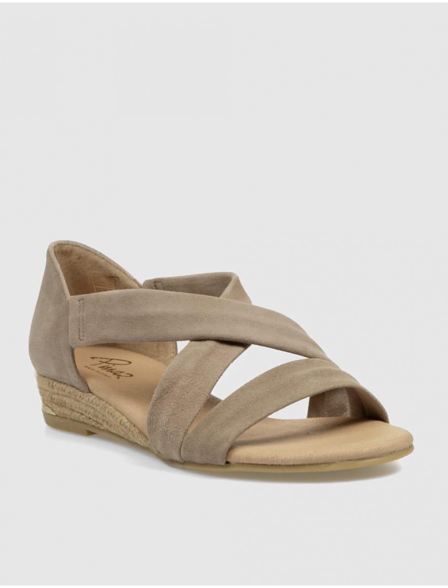 SANDALIA PINAZ 317 KELA TAUPE