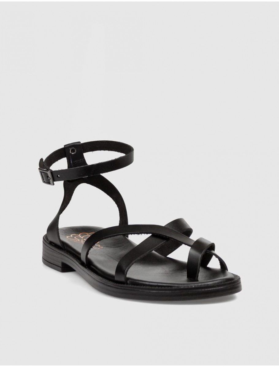 SANDALIA DE DEDO PORRONET 3230 NEGRO
