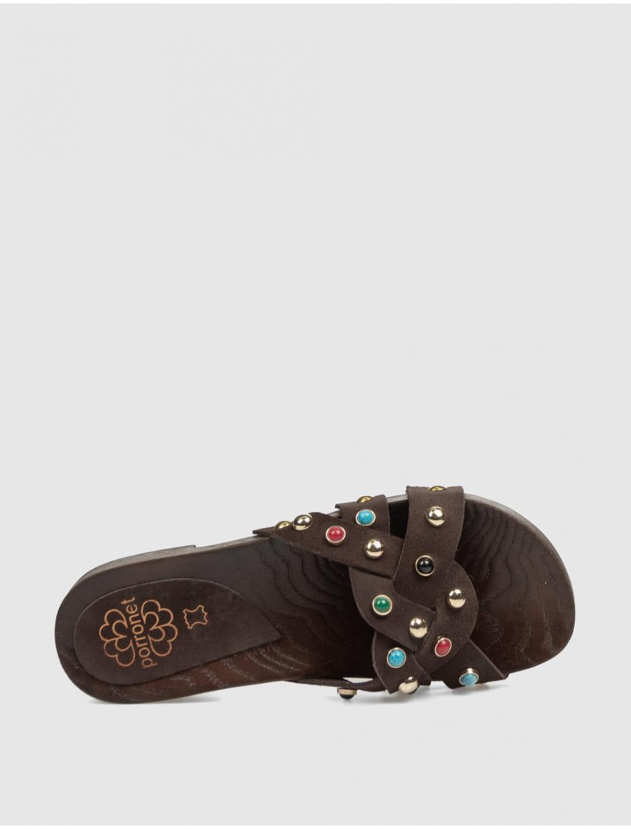 SANDALIA PORRONET 3286 MOKA