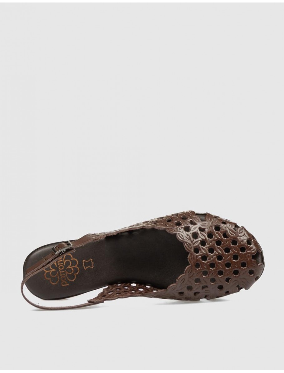 SANDALIA PORRONET 3203 MOKA