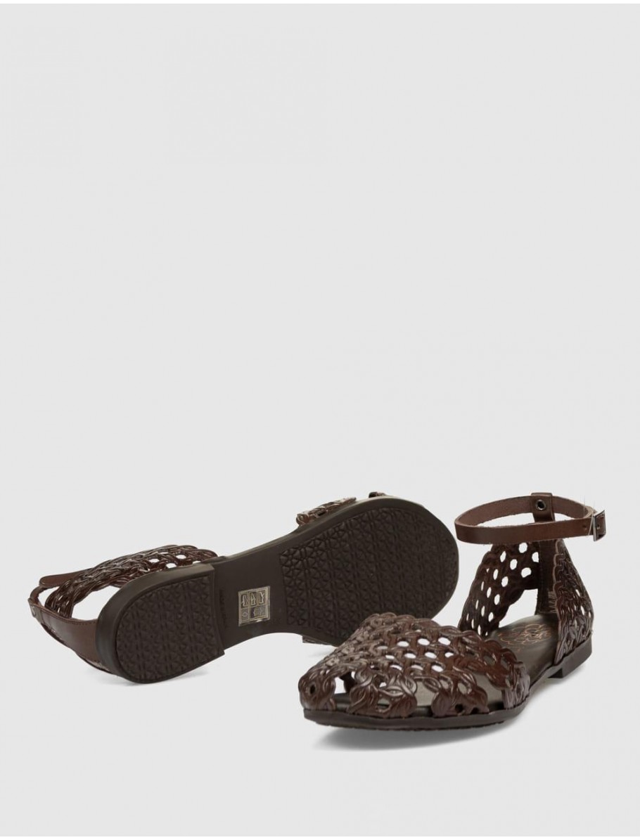 SANDALIA PORRONET 3202 MOKA