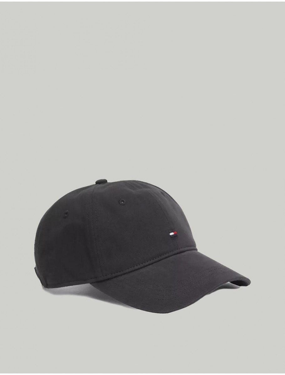 GORRA TOMMY HILFIGER FLAG 85 SOFT 6 PANEL CAP NEGRO