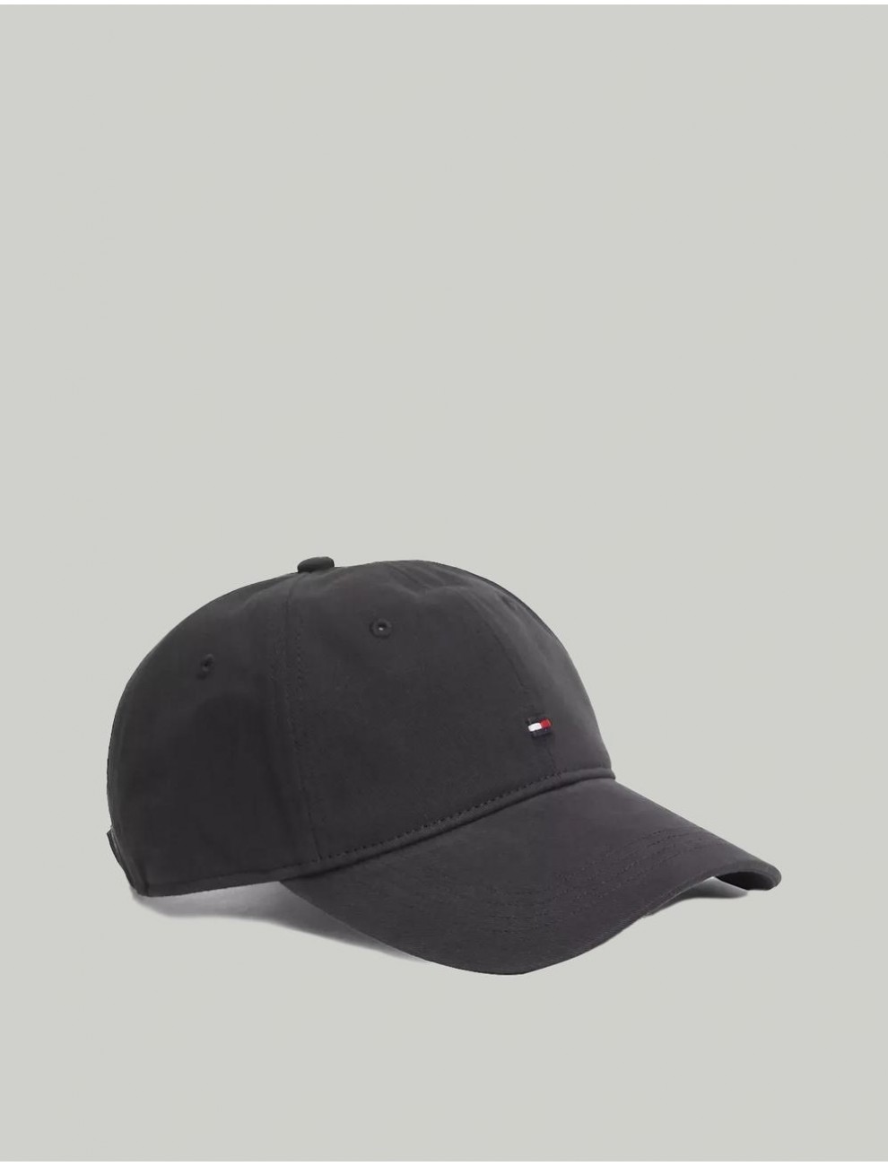 GORRA TOMMY HILFIGER FLAG 85 SOFT 6 PANEL CAP NEGRO