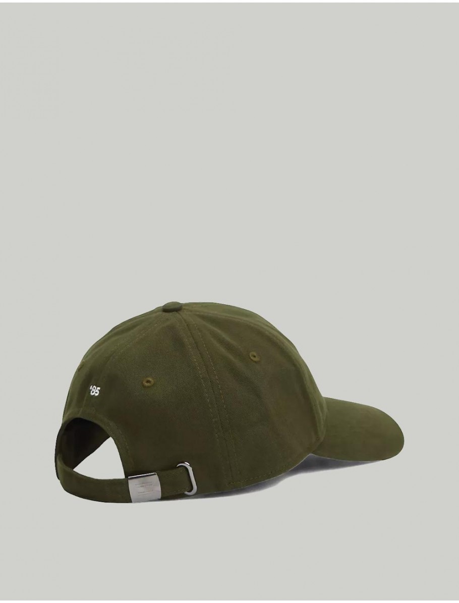 GORRA TOMMY HILFIGER FLAG 85 SOFT 6 PANEL CAP VERDE