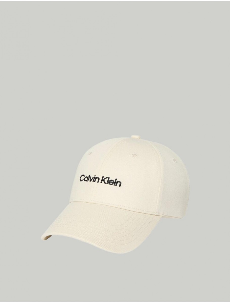 GORRA CALVIN KLEIN LOGO EMBROIDERY BASEBALL CAP GRIS