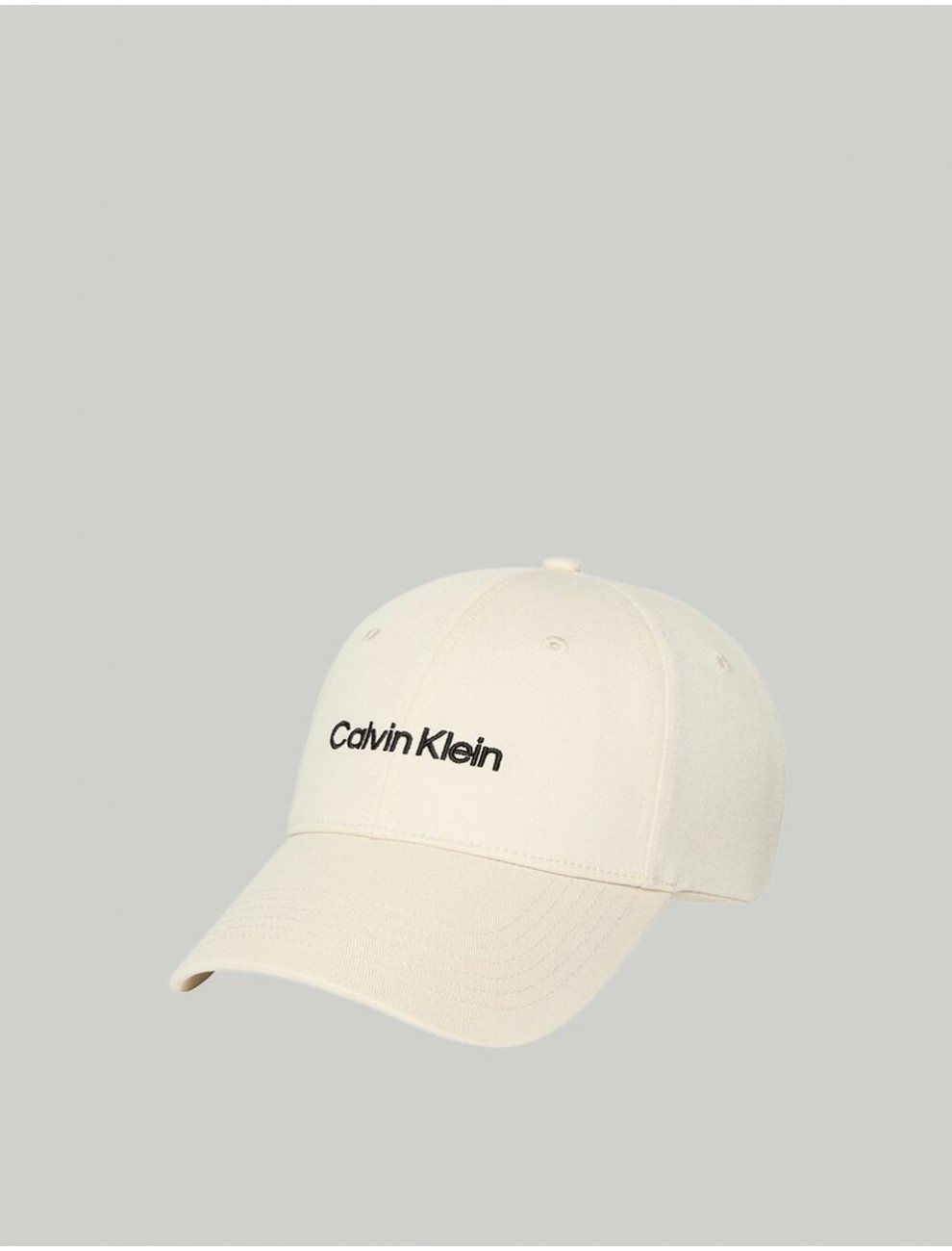GORRA CALVIN KLEIN LOGO EMBROIDERY BASEBALL CAP GRIS